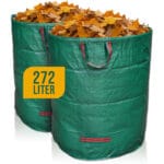 <strong>2 x 272L Gartensack</strong> faltbar & stabil aus robustem Polypropylen-Gewebe